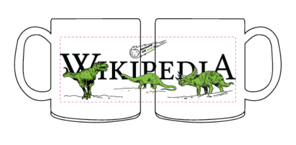 Dinosaure / Tasse Wikipedia