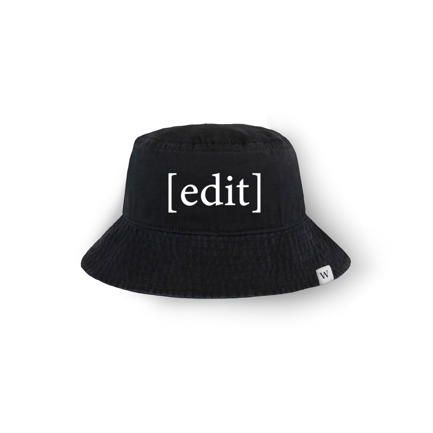 Wikipedia "Edit" Bucket Hat