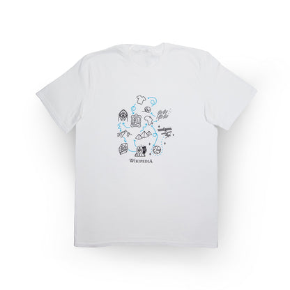 Tee-shirt Wikipedia “rabbit hole” (hommes)